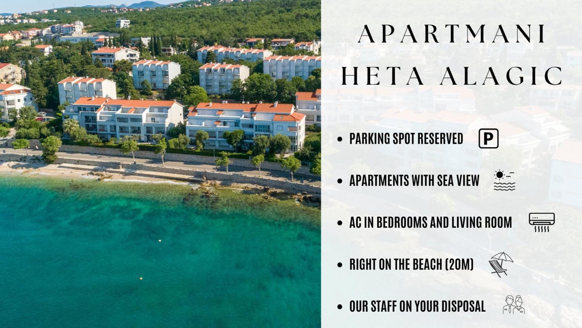 Apartmani Heta Alagic III Selce Exterior photo